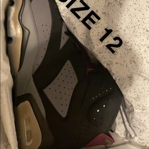 Air Jordan 6s black and grey